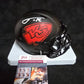 Kansas City Chiefs Tyrann Mathieu Autographed Signed Eclipse Mini Helmet Jsa Coa