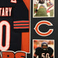 Framed Mike Singletary Autographed Signed Inscribed Chicago Bears Jersey Bas Coa