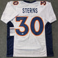 Denver Broncos Caden Sterns Autographed Signed Jersey Jsa  Coa