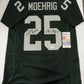 Las Vegas Raiders Tre'von Moehrig Autographed Inscribed Jersey Jsa Coa