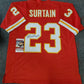 MVP Authentics K.C. Chiefs Patrick Surtain Autographed Signed Jersey Jsa  Coa 98.10 sports jersey framing , jersey framing