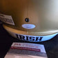 Notre Dame Fighting Irish Rudy Ruettiger Speech Full Size Replica Helmet Jsa