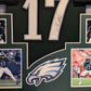 Framed Philadelphia Eagles Nakobe Dean Autographed Signed Jersey Jsa Coa