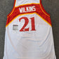Atlanta Hawks Dominique Wilkins Autographed Signed Jersey Jsa Coa