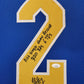 MVP Authentics Framed Pitt Panthers Israel "Izzy" Abanikanda Signed Inscribed Jersey Jsa Coa 449.10 sports jersey framing , jersey framing