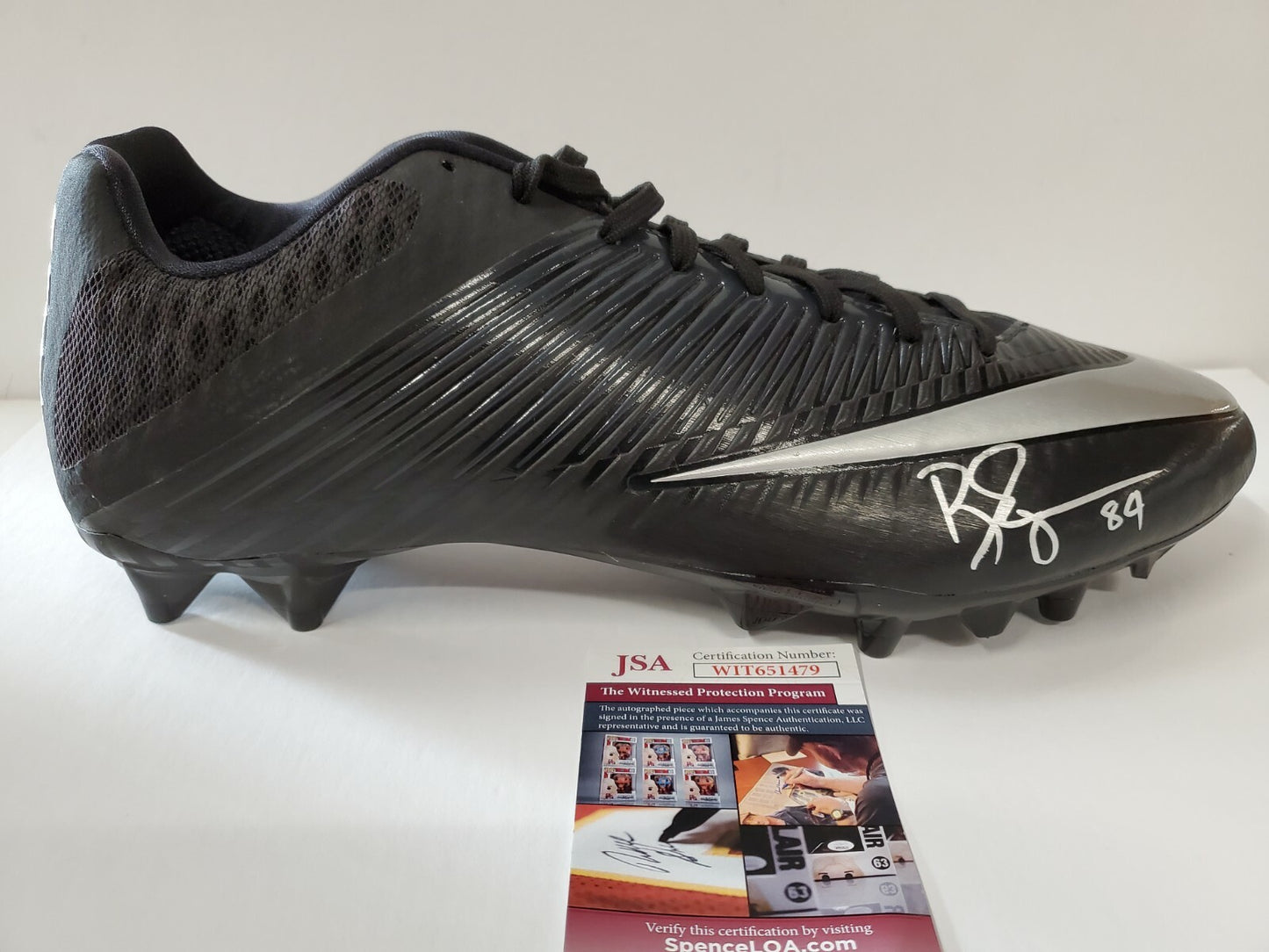 Bobby Engram Autographed Signed Cleat Jsa Coa