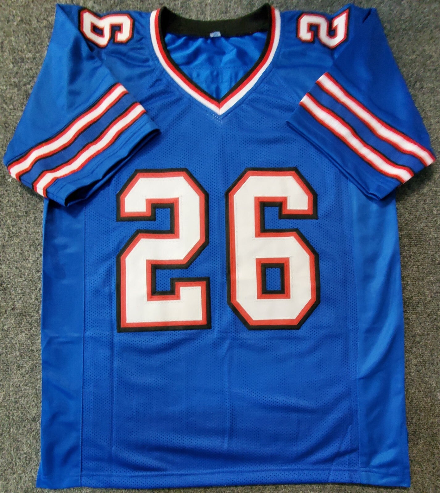 Buffalo Bills Devin Singletary Autographed Signed Jersey Beckett Coa