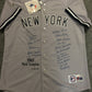 1961 Yankees Team Signed Autographed Ltd Edition 61/61 Majestic Jersey Jsa Loa