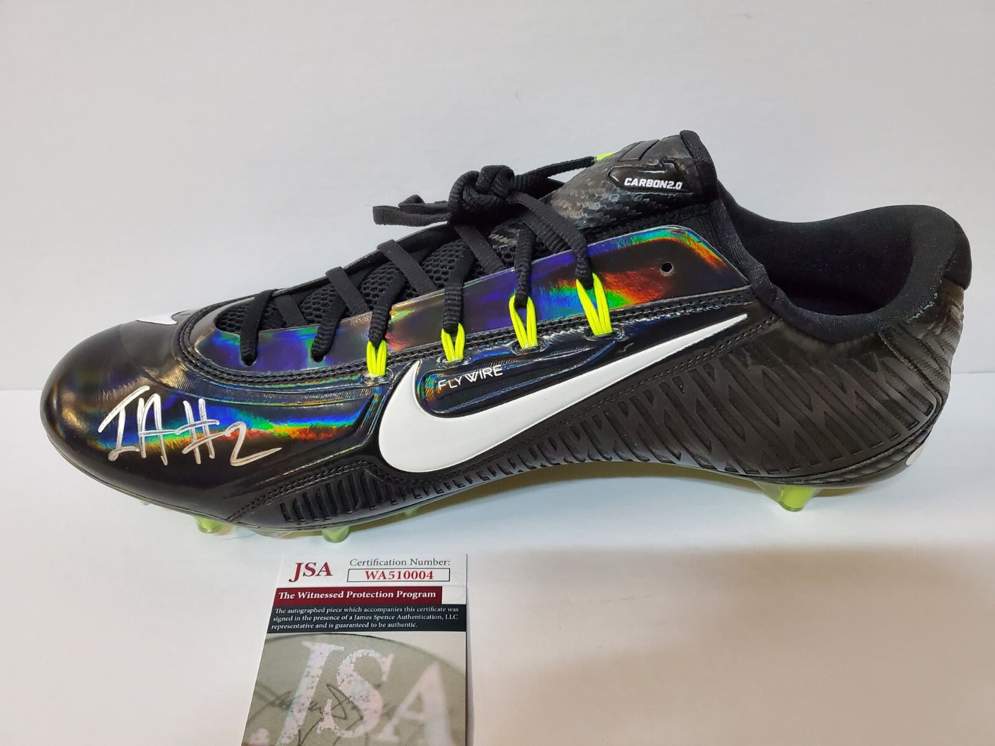 Israel Izzy Abanikanda Autographed Signed Cleat