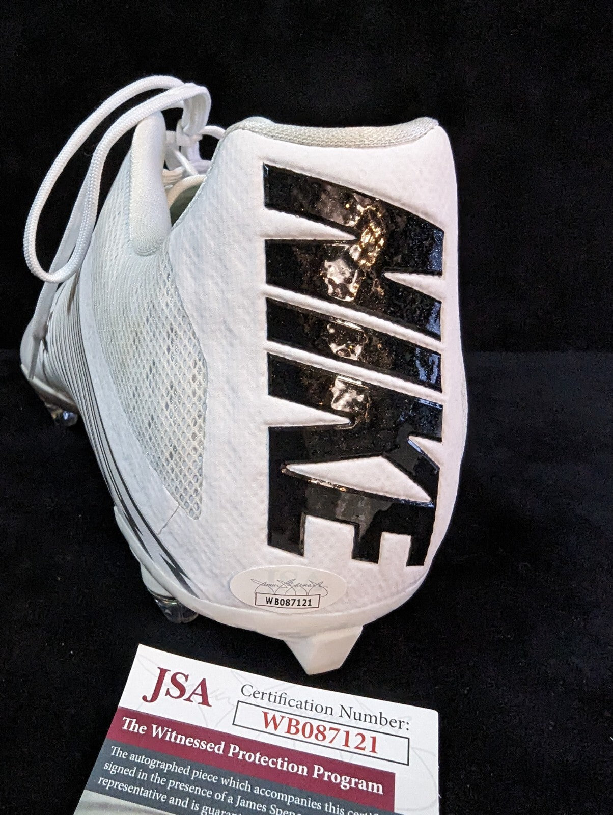 New York Giants Brian Burns Signed Cleat Jsa Coa