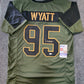 Green Bay Packers Devonte Wyatt Autographed Signed Jersey Jsa Coa