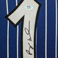 Framed In Suede Orlando Magic Penny Hardaway Autographed Signed Jersey Psa Coa