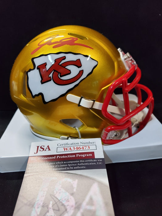 Kansas City Chiefs L'jarius Sneed Autographed Signed Flash Mini Helmet Jsa Coa