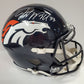 Denver Broncos Javonte Williams Signed Speed Replica Full Size Helmet Bas Holo