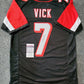 Atlanta Falcons Michael Vick Autographed Signed Jersey Jsa Coa