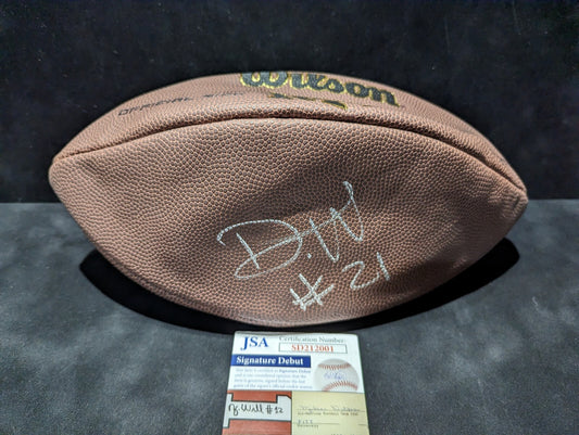 Seattle Seahawks Devon Witherspoon Signed Nfl Football Jsa Coa