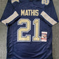 Pitt Panthers Damarri Mathis Autographed Signed Jersey Jsa Coa