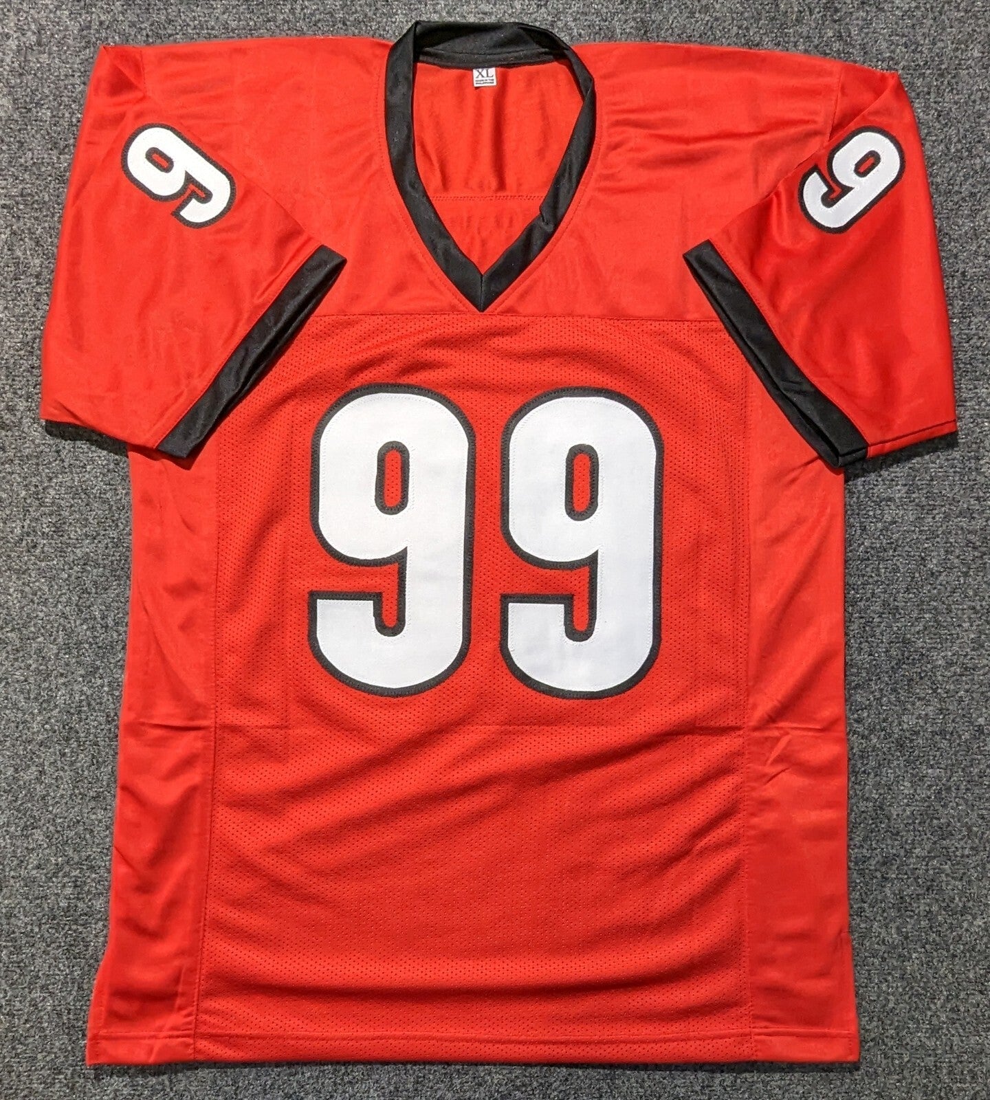 Georgia Bulldogs Jordan Davis Autographed Signed Jersey Jsa Coa