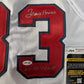 Washington Senators Frank Howard Autographed Inscribed Custom Jersey Jsa Coa
