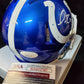 Indianapolis Colts Isaiah Rodgers Autographed Signed Flash Mini Helmet Jsa Coa