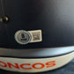 Denver Broncos Pat Surtain Ii Signed Insc Replica Full Size Helmet Beckett
