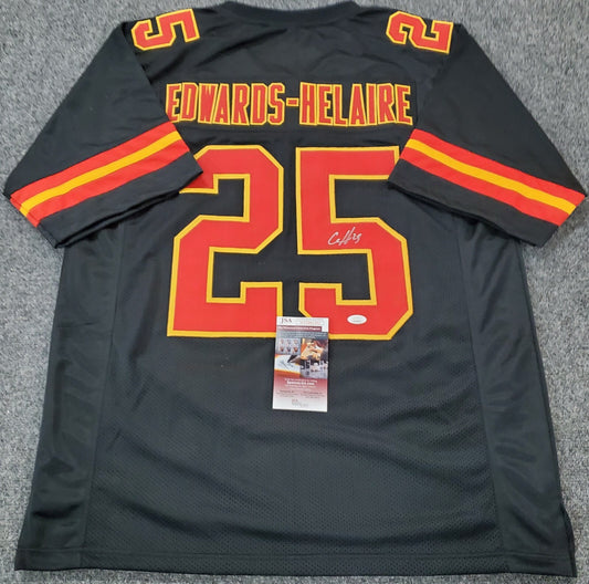Kansas City Chiefs Clyde Edwards-Helaire Autographed Signed Jersey Jsa Coa