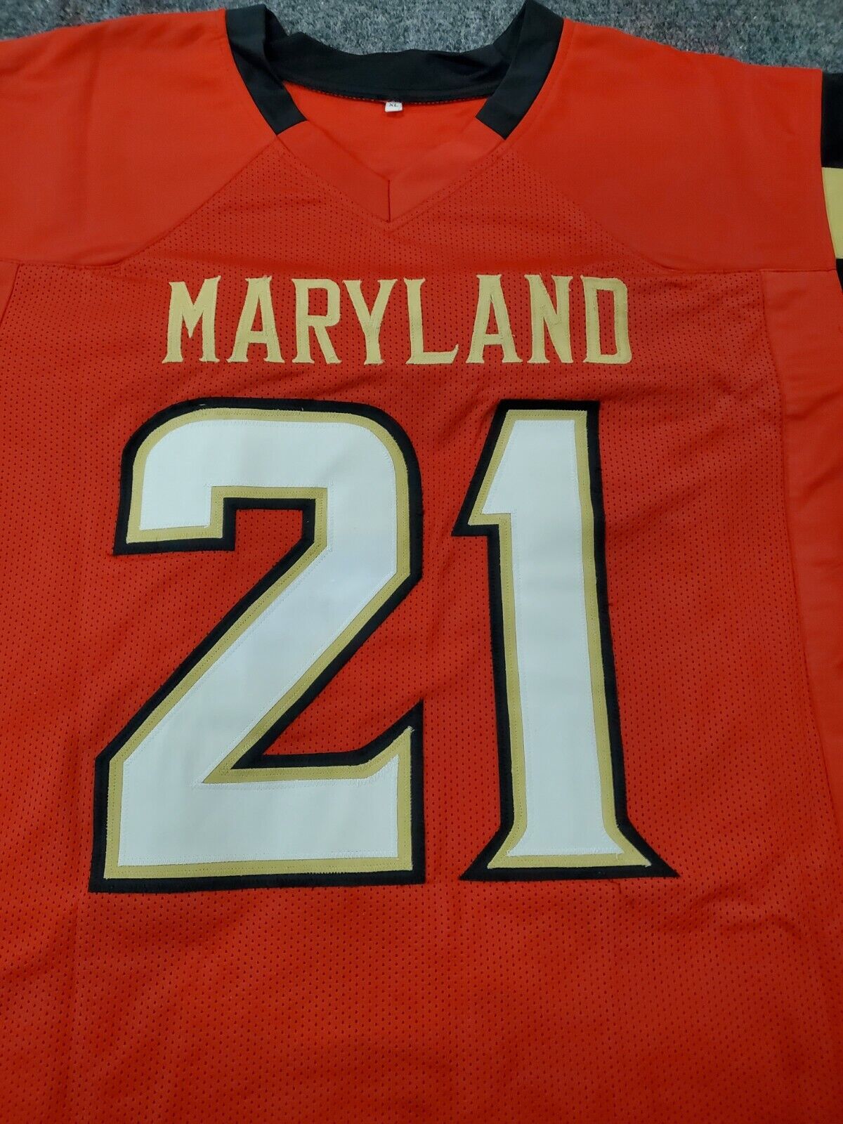 MVP Authentics Sean Davis Custom Unsigned Maryland Terrapins Jersey 44.99 sports jersey framing , jersey framing
