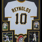 Framed Pittsburgh Pirates Bryan Reynolds Autographed Signed Jersey Beckett Holo