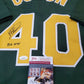 Oakland A's Bartolo Colon Autographed Signed Jersey Beckett Holo
