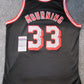 Miami Heat Alonzo Mourning Autographed Signed Jersey Jsa Coa