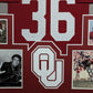 MVP Authentics Framed Oklahoma Sooners Steve Owens Autographed Signed Jersey Psa Coa 630 sports jersey framing , jersey framing