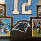 Framed Carolina Panthers Dj Moore Autographed Signed Inscribed Jersey Bas Coa