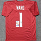 Washington State Cougars Cameron Ward Autographed Signed Jersey Jsa Coa