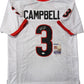 Georgia Bulldogs Tyson Campbell Autographed Signed Jersey Jsa Coa