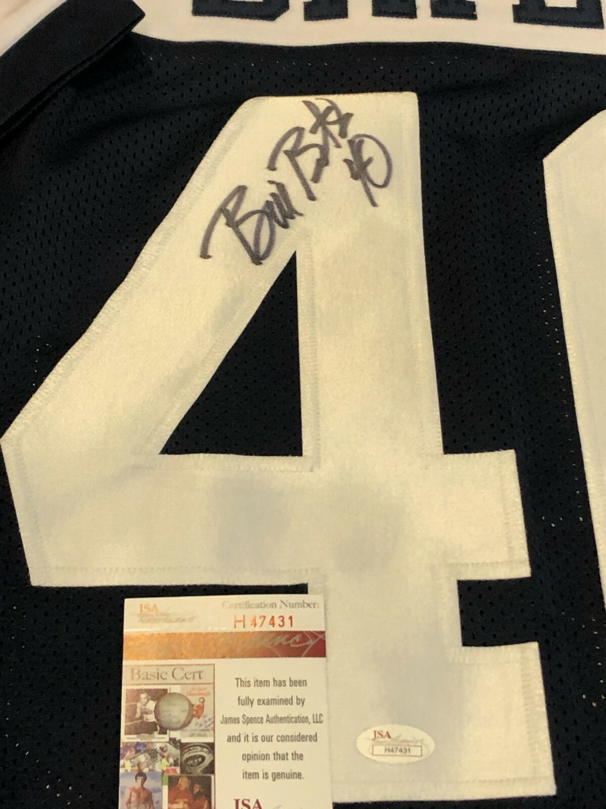 Dallas Cowboys Bill Bates Autographed Signed Jersey Jsa  Coa