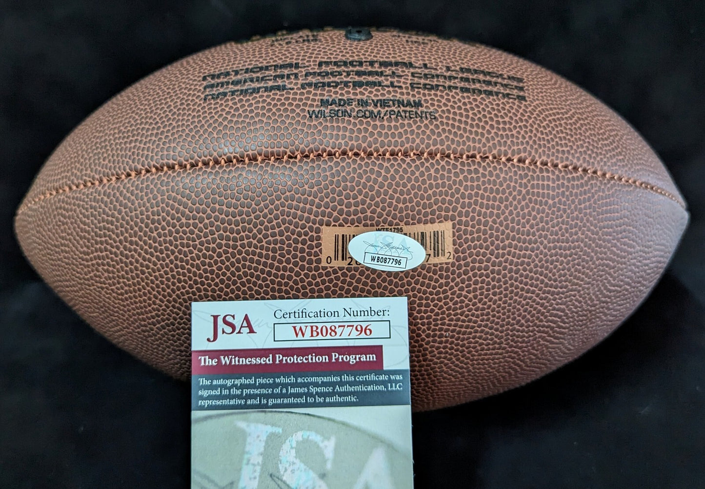 Denver Broncos Thomas Incoom Autographed Signed Inscribed Nfl Football Jsa Coa