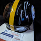 Pittsburgh Steelers Joey Porter Jr Autographed Speed Mini Helmet Jsa Coa