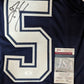 Dallas Cowboys Zach Thomas Autographed Signed Jersey Jsa  Coa