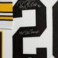 MVP Authentics Framed Pittsburgh Steelers Rocky Bleier Autographed Inscribed Jersey Jsa Coa 450 sports jersey framing , jersey framing