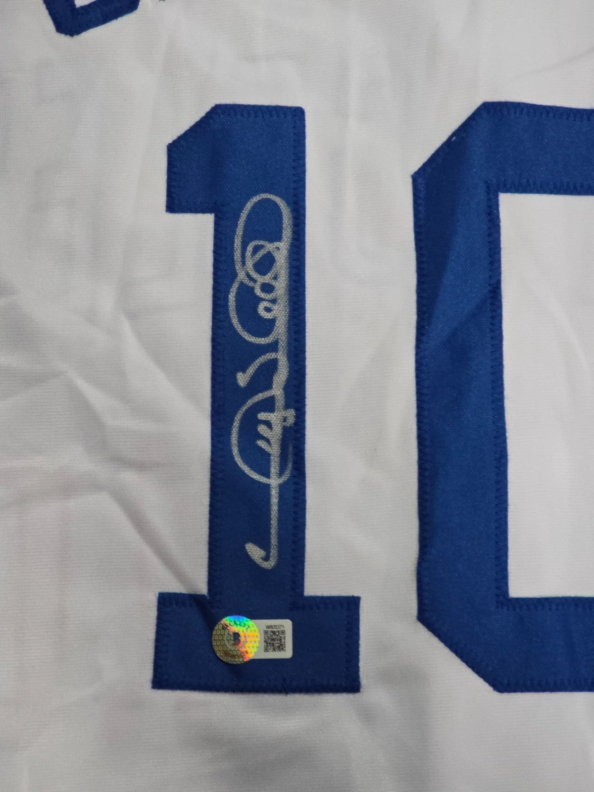 Los Angeles Dodgers Gary Sheffield Signed Custom Jersey Beckett Holo