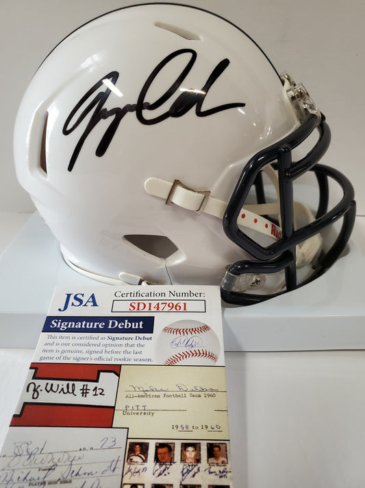 Penn State Autographed Signed Odafe Jayson Oweh Speed Mini Helmet Jsa Coa