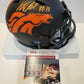 Kj Hamler Autographed Signed Denver Broncos Eclipse Mini Helmet Jsa Coa