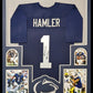 MVP Authentics Framed Penn State Nittany Lions Kj Hamler Autographed Jersey Jsa 360 sports jersey framing , jersey framing