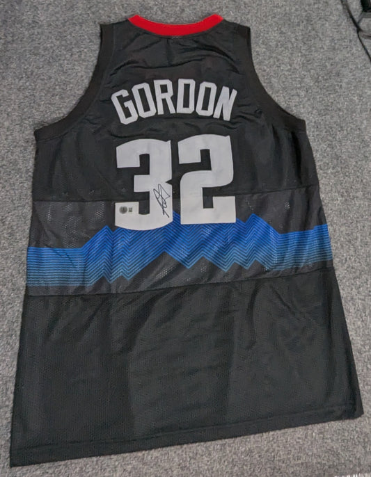 Denver Nuggets Aaron Gordon Autographed Signed Jersey Beckett Holo