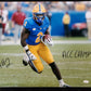 Pitt Panthers Israel "Izzy" Abanikanda  Signed Inscribed 16X20 Photo Jsa Coa