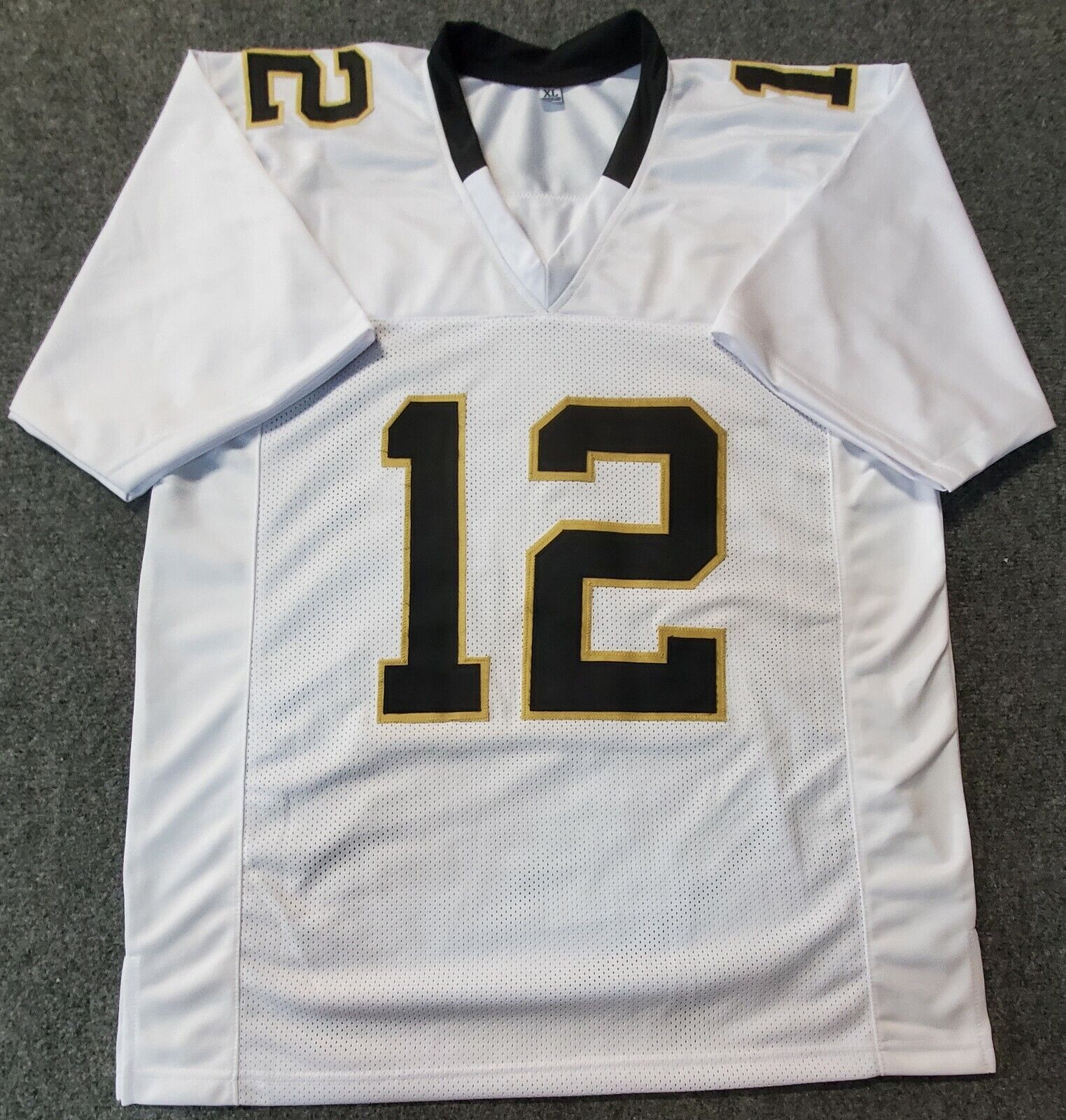 MVP Authentics New Orleans Saints Marques Colston Autographed Signed Jersey Jsa Coa 117 sports jersey framing , jersey framing