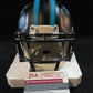 Carolina Panthers Brian Burns Signed Eclipse Mini Helmet Jsa Coa