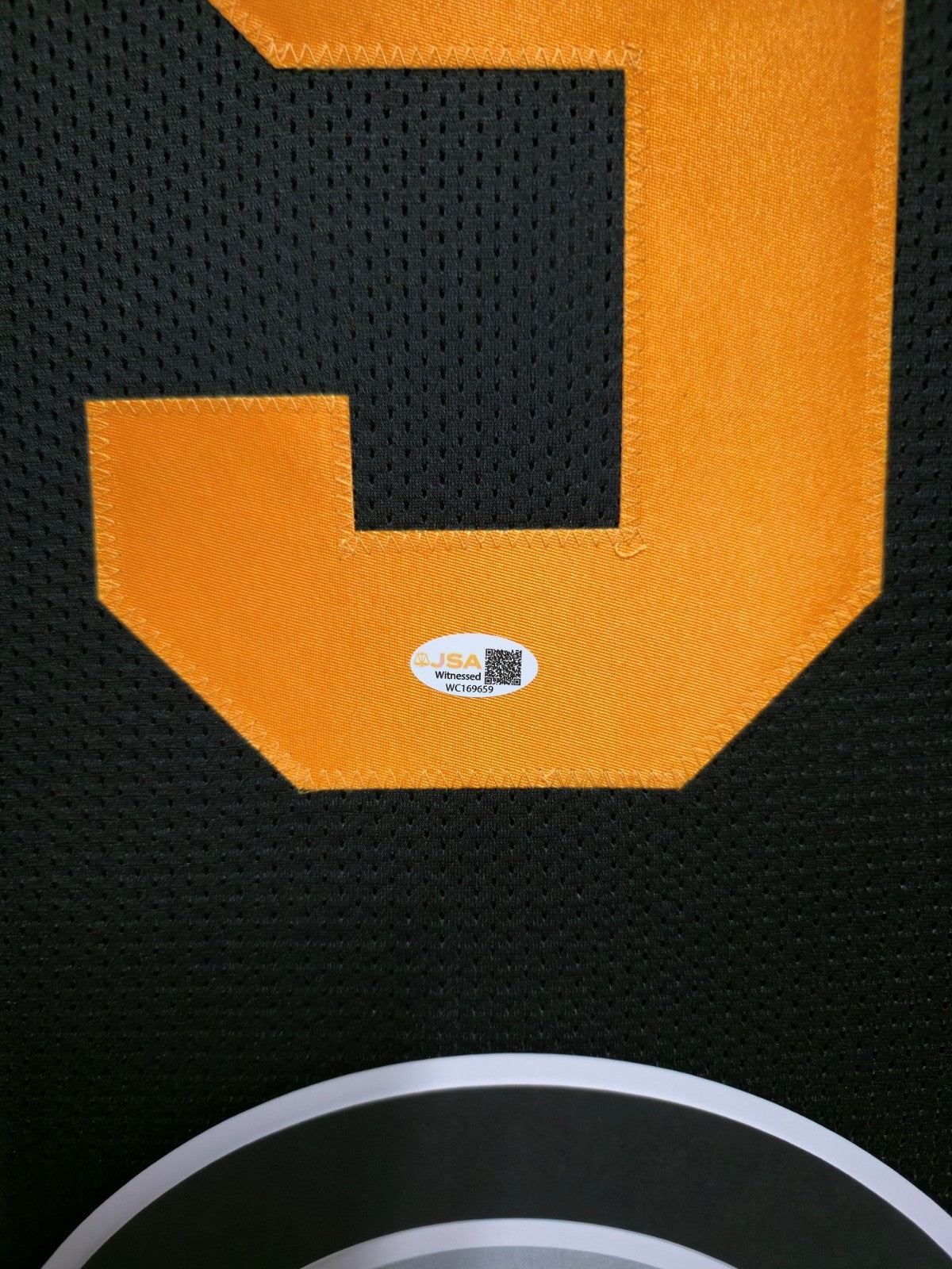 Framed Pittsburgh Steelers Jalen Ramsey Autographed Signed Jersey Jsa Holo
