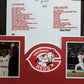 MVP Authentics Framed Cincinnati Reds Pete Rose Autographed Signed Deluxe Stat Jersey Tristar 449.10 sports jersey framing , jersey framing
