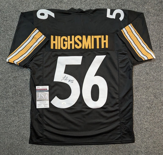Pittsburgh Steelers Alex Highsmith Autographed Signed Jersey Jsa Coa